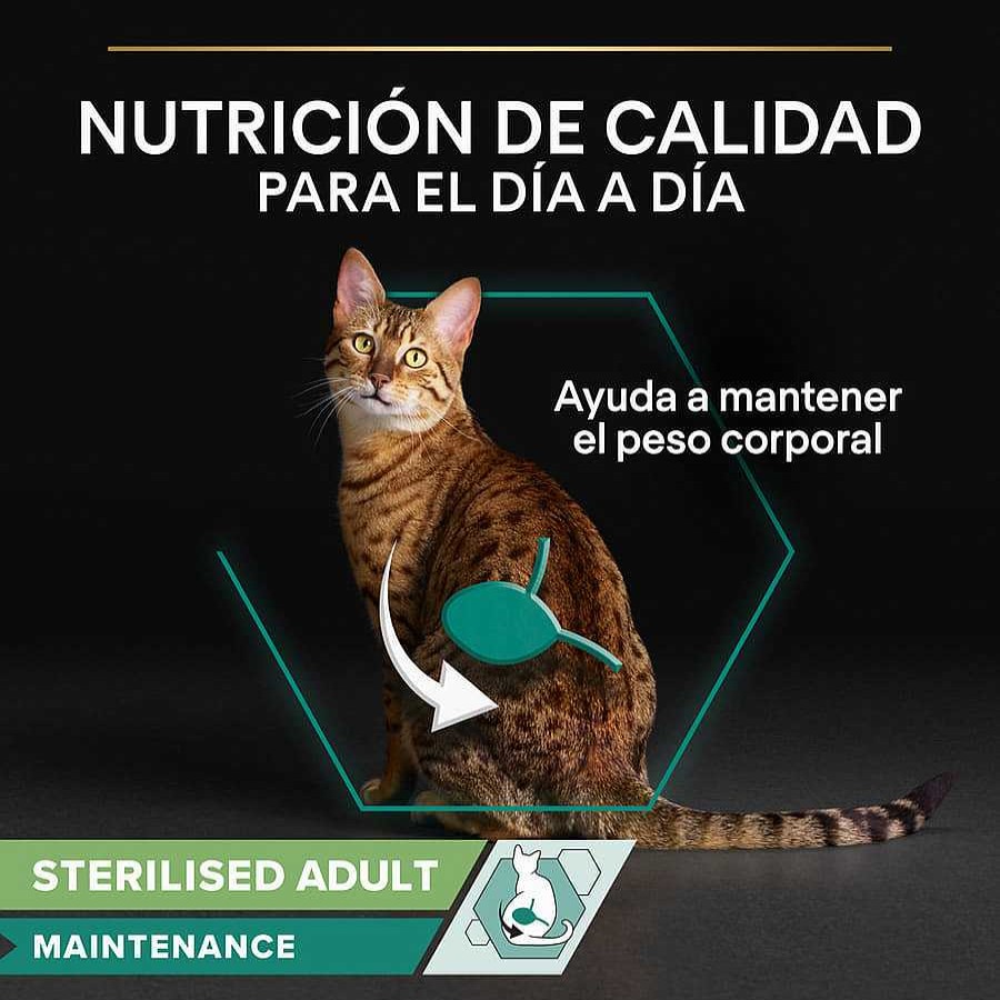 Gatos Pro Plan | Pro Plan Sterilised Maintenance Sobre Con Pollo En Salsa Para Gatos