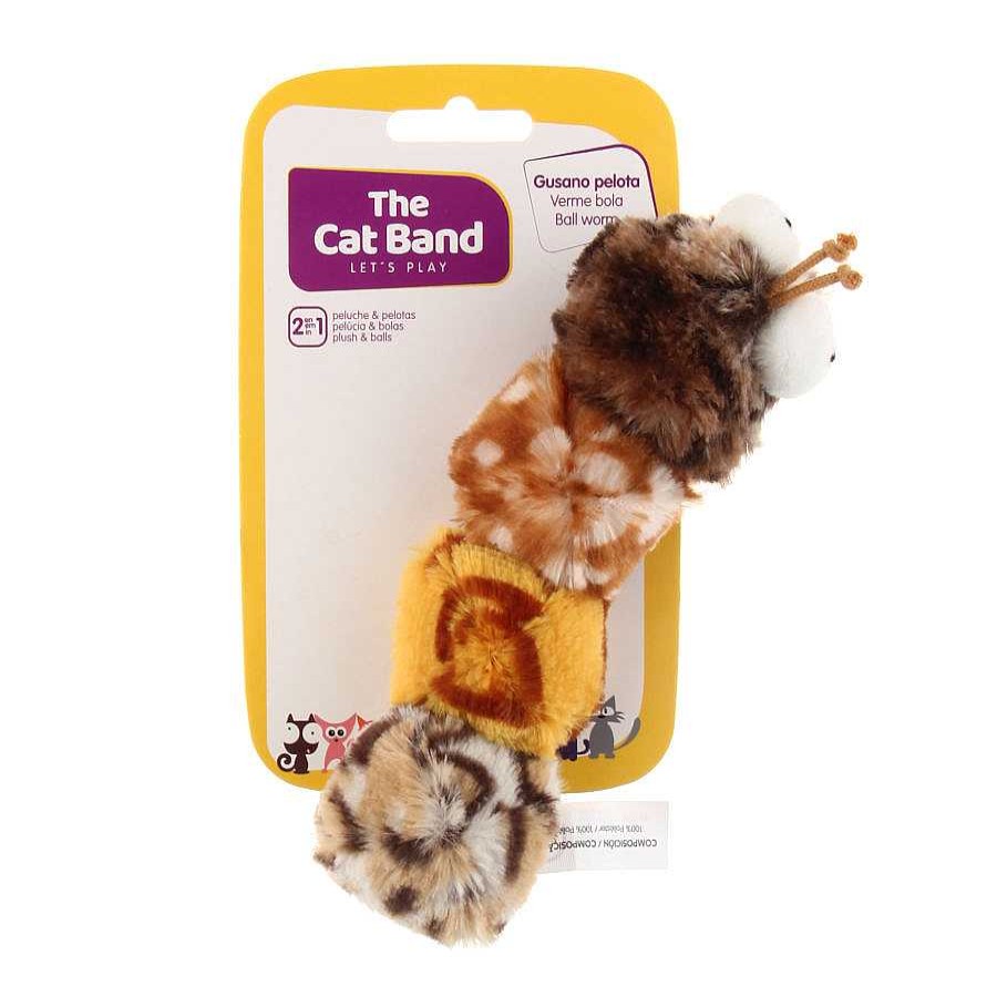 Gatos The Cat Band Peluches | The Cat Band Gusano De Peluche