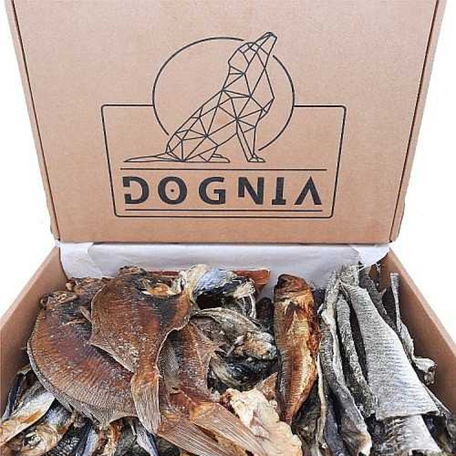 Perros Dognia Naturales | Dognia Pescado Deshidratado Para Perros - Pack