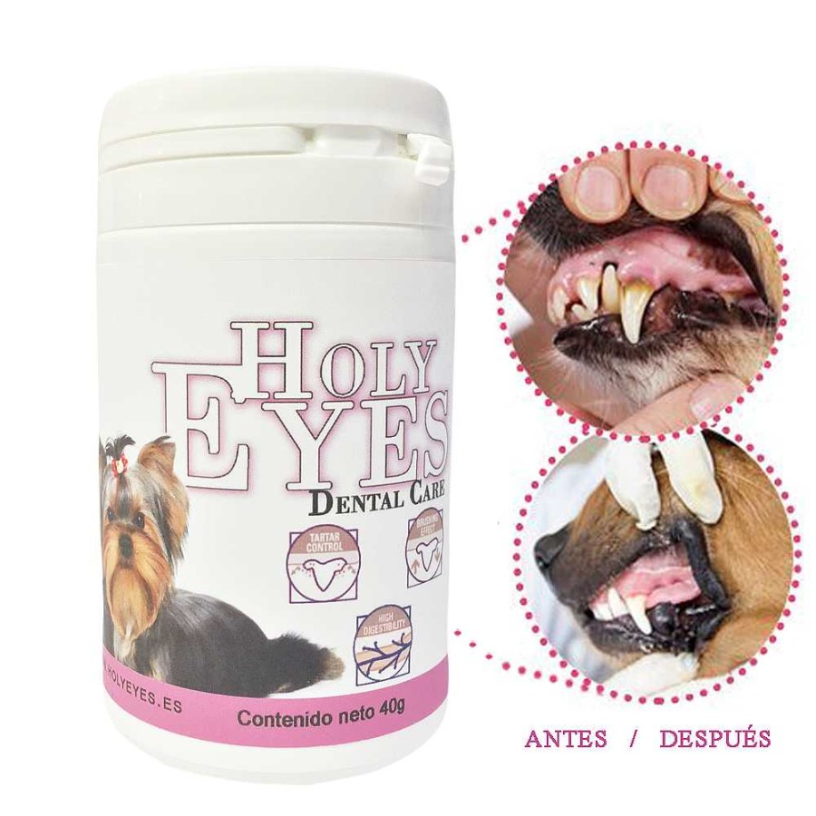 Perros Holy Eyes Salud Dental | Holy Eyes Dental Care Elimina Sarro Para Perros Y Gatos