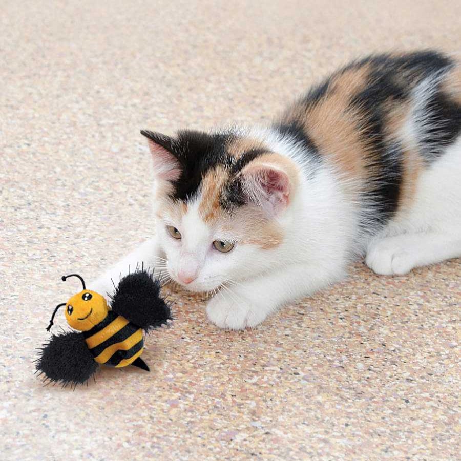 Gatos Kong Peluches | Kong Better Buzz Abeja De Peluche Para Gatos