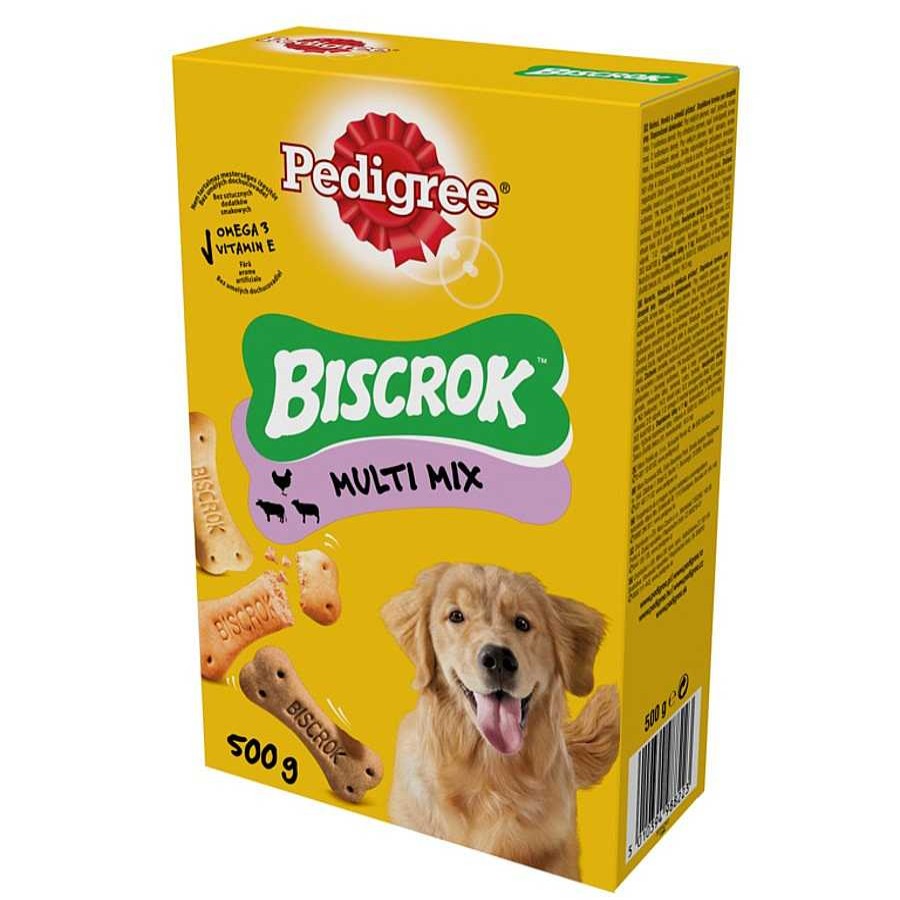 Perros Pedigree Premios Y Galletas | Pedigree Galletas Biscrok De 3 Sabores Para Perros