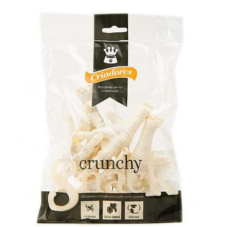 Perros Criadores Naturales | Criadores Patas De Gallo Blanqueadas Crunchy Para Perros