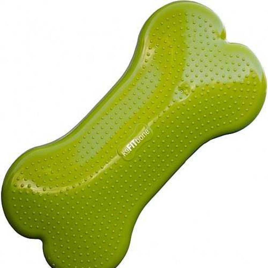 Perros Fitpaws Agility | Plataforma De Equilibrio K9Fitbone Para Perros Color Verde