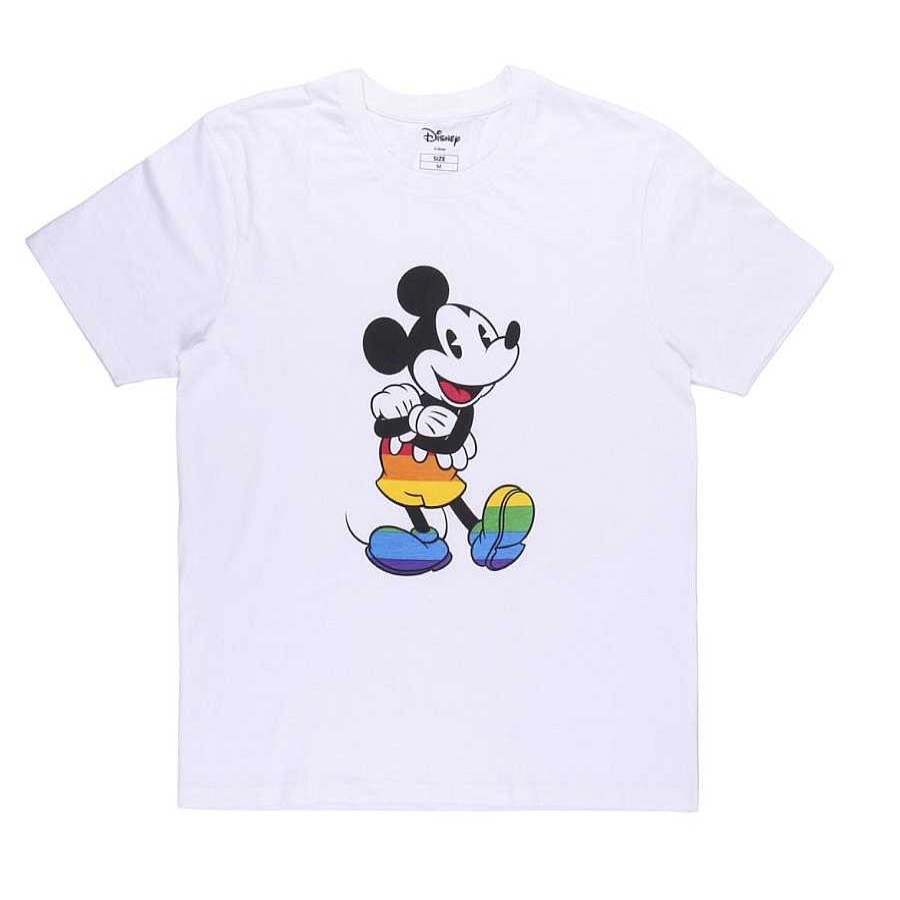 Otros Animales Disney Moda Y Complementos | Disney Pride Camiseta De Manga Corta Blanca Para Humanos