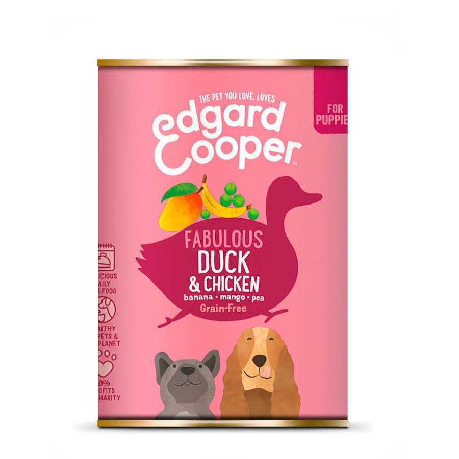 Perros Edgard & Cooper | Edgard & Cooper Puppy Pato Y Pollo Lata Para Perros