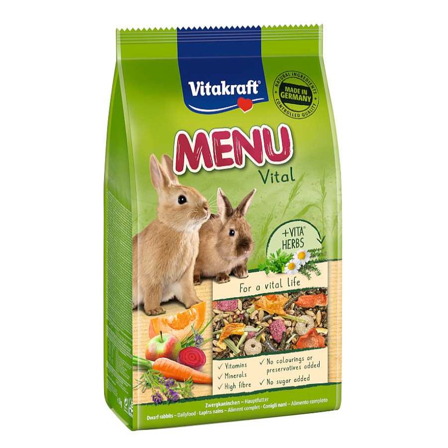 Otros Animales Vitakraft Comida | Vitakraft Premium Men Vital Pienso Para Conejos