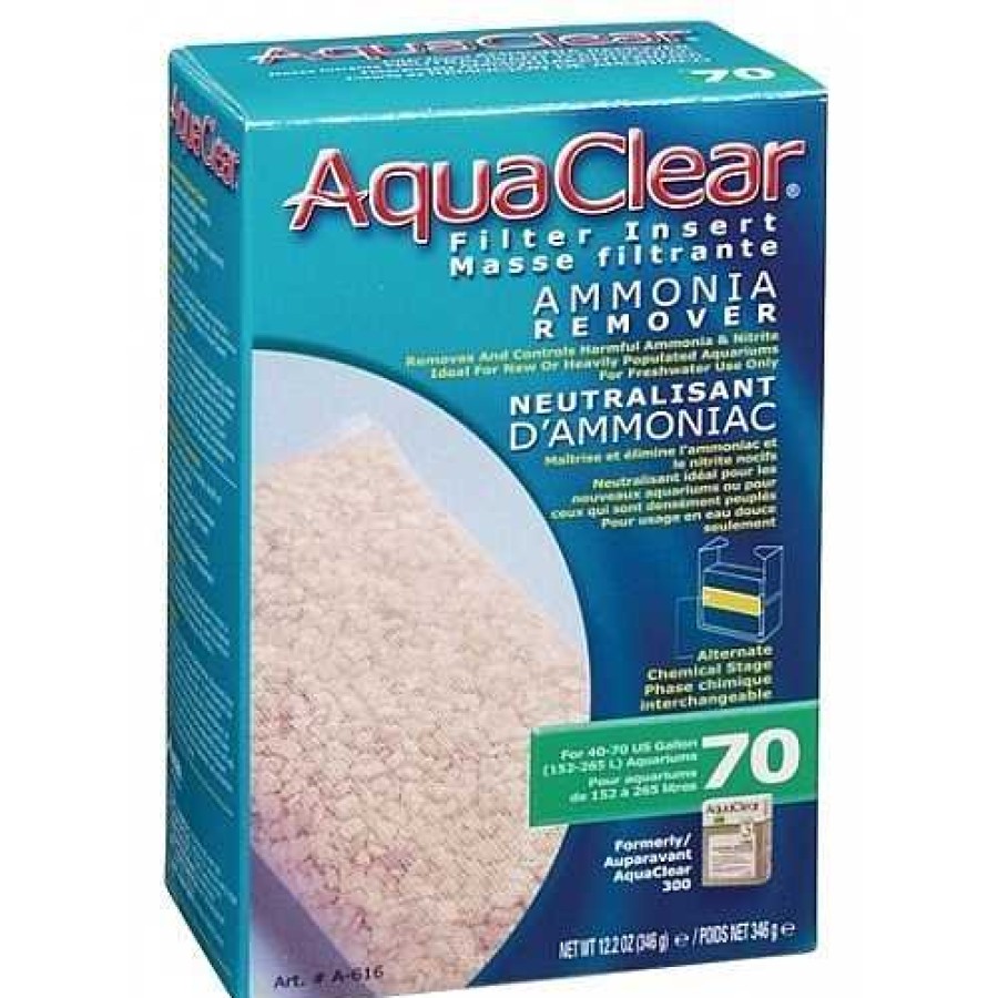 Otros Animales Aquaclear Repuestos Filtros Y Bombas | Eliminador De Amonio Aquaclear Zeolita 70