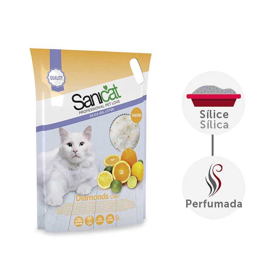 Gatos Sanicat Arena De Silice | Sanicat Diamonds Citric Arena De S Lice