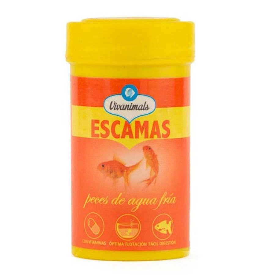 Otros Animales Vivanimals Comida | Vivanimals Escamas Para Peces De Agua Fr A