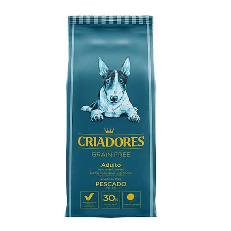 Perros Criadores | Criadores Adulto Grain Free Pescado Pienso Para Perros De Raza Mediana Y Grande