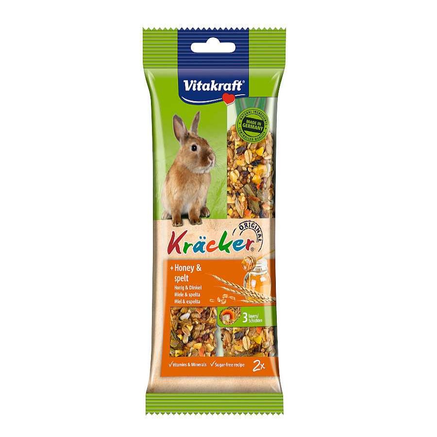 Otros Animales Vitakraft Comida | Vitakraft Kr Cker Barritas De Miel Para Conejos