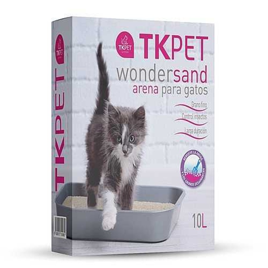 Gatos TK-Pet Otros Lechos | Tk-Pet Litter Wondersand Arena Natural Para Gatos