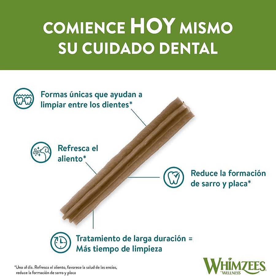 Perros Whimzees Dentales | Whimzees Snacks Dentales Stix Para Perros De Razas Medianas