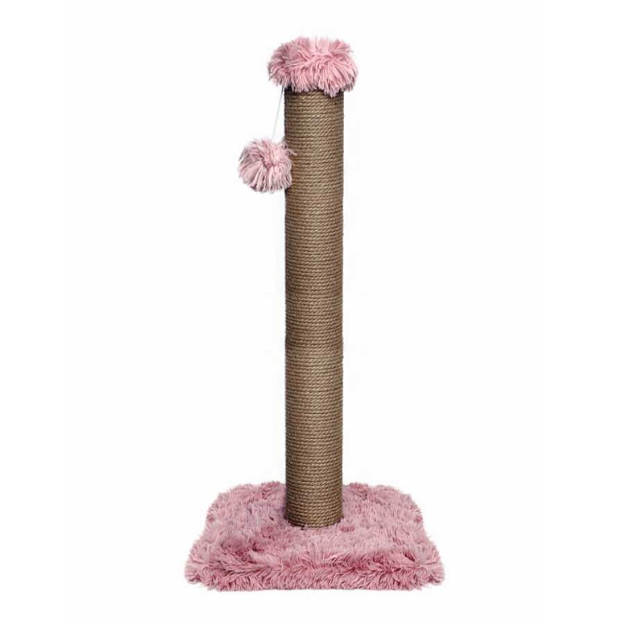 Gatos Catshion Rascadores | Catshion Nuba Poste Rascador Rosa Para Gatos