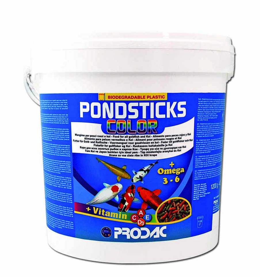 Otros Animales PRODAC Estanques | Prodac Pondsticks Color Alimento Para Peces