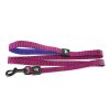 Perros TK-Pet Correas Para Perros | Tk-Pet Neo Classic Correa De Nylon Morada Para Perros