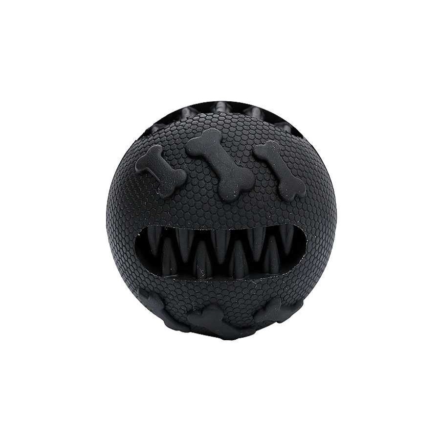 Perros Wow Gum Juguetes Para Perros | Wow Gum Training Pelota Negra Para Perros