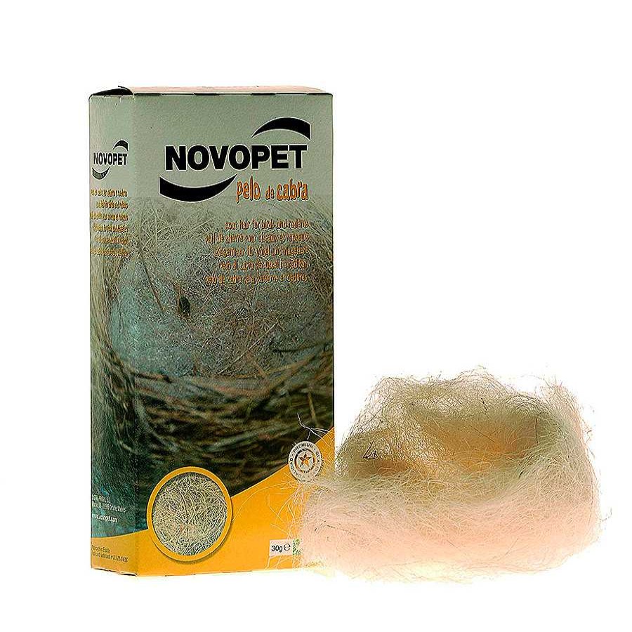 Otros Animales Novopet Accesorios | Novopet Pelo De Cabra Para Nidos De P Jaros