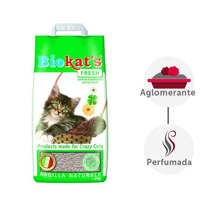 Gatos Gimpet Otros Lechos | Gimcat Biokat'S Fresh Arena Aglomerante