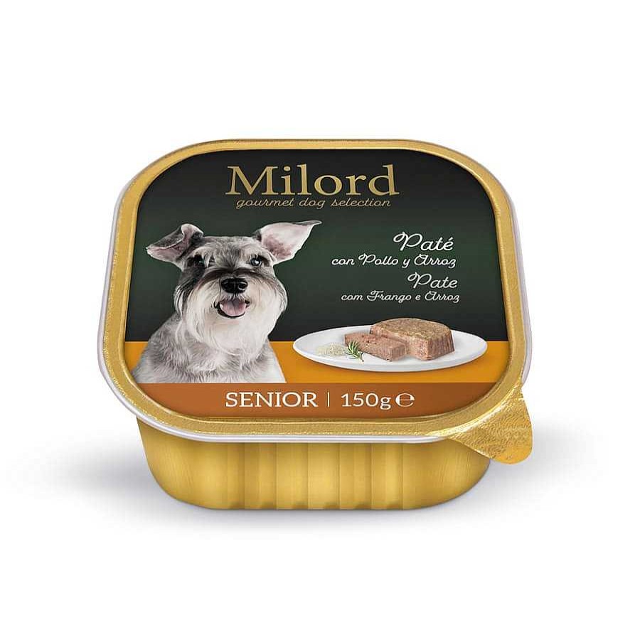 Perros Milord | Milord Senior Pollo Y Arroz En Pat Tarrina Para Perros