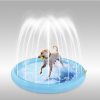 Perros Summer Vibes Ocio Y Tiempo Libre | Summer Vibes Doggy Splash Piscina Con Chorros Para Perros