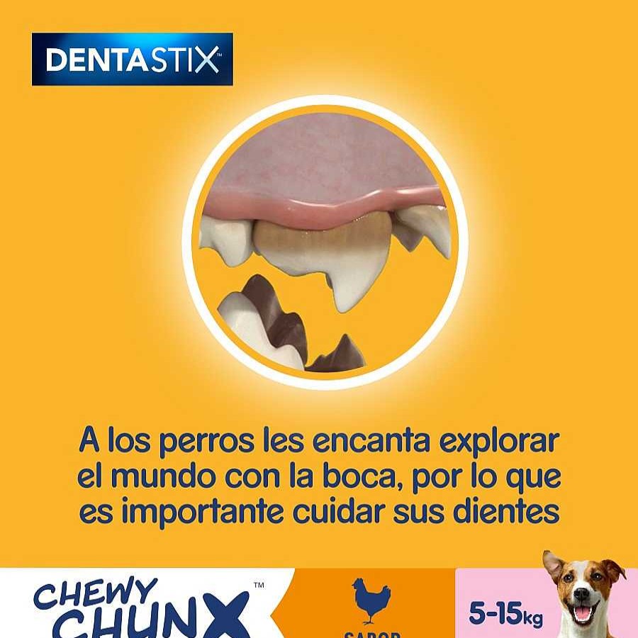 Perros Pedigree Dentales | Pedigree Dentastix Chewy Chunx Snacks Dentales Pollo Para Perros Peque Os