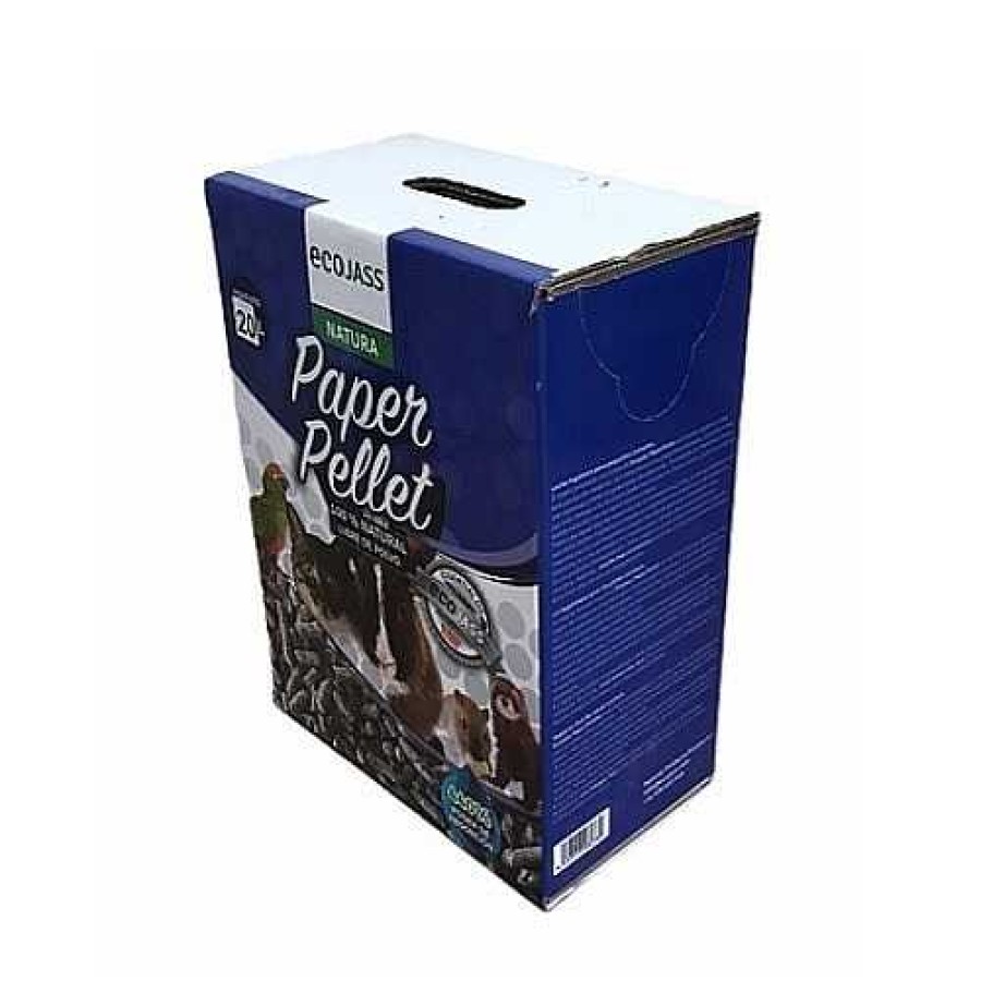 Gatos Paper Pellet By Ecojass Otros Lechos | Fibra De Papel Pellet Para Roedores Olor Talco