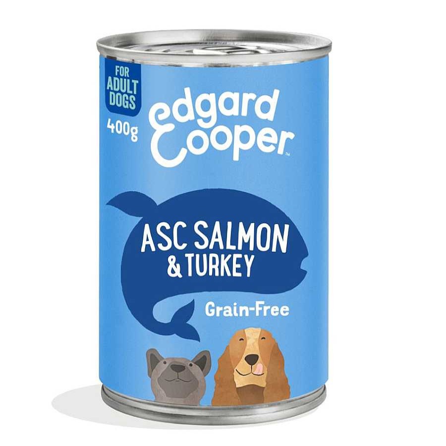 Perros Edgard & Cooper | Edgard & Cooper Grain Free Salm N Y Pavo Lata Para Perros