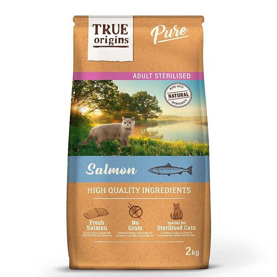 Gatos True Origins | True Origins Pure Adult Sterilised Salm N No Grain Pienso Para Gatos