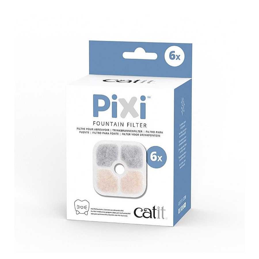 Gatos Catit Comederos Y Bebederos | Catit Pixi Filtro Para Bebedero Fuente Para Gatos