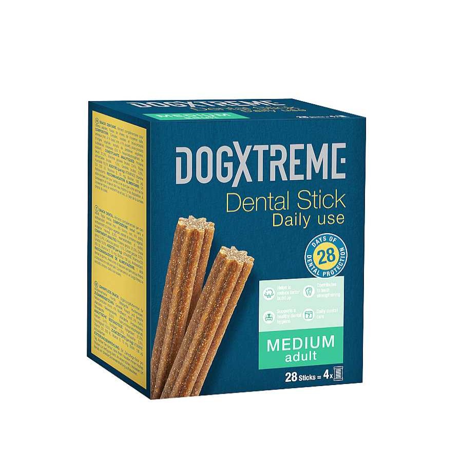 Perros Dogxtreme Dentales | Dogxtreme Dental Stick Razas Medianas Snack Para Perros