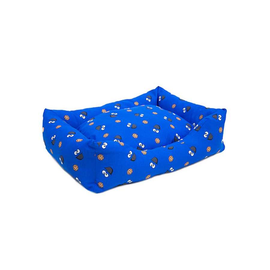 Perros Dogzzz Camas Para Perros | Dogzzz Snap Cama Con Estampado Monstruo Come Galletas