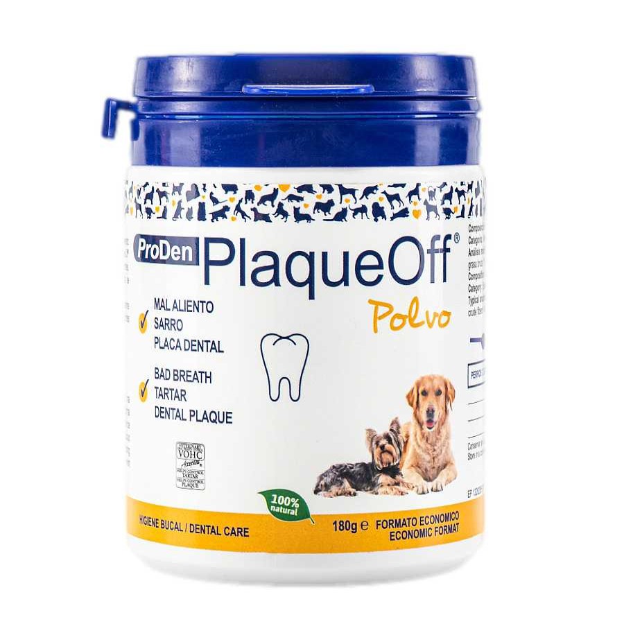 Perros PlaqueOff Salud Dental | Plaqueoff Polvo Antisarro Para Higiene Bucal De Mascotas