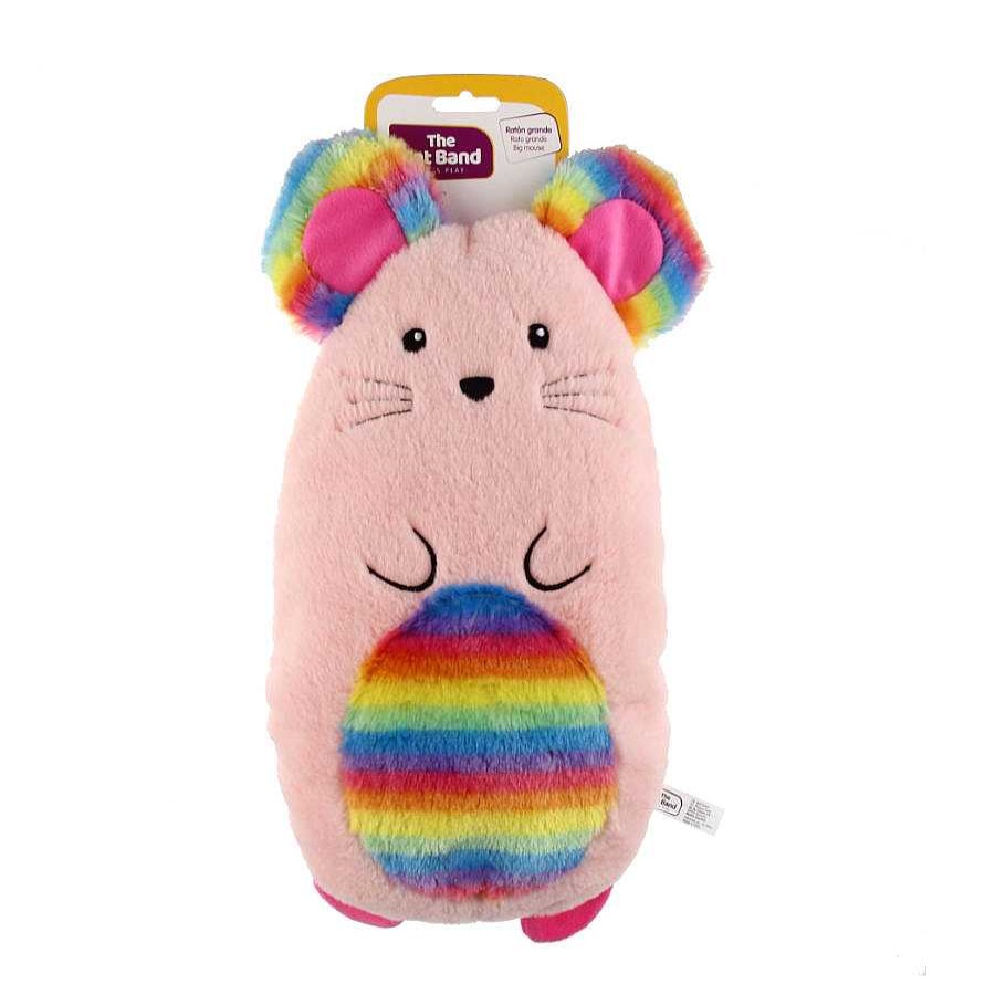 Gatos The Cat Band Peluches | The Cat Band Peluche Rat N Gigante Arcoiris Para Gatos