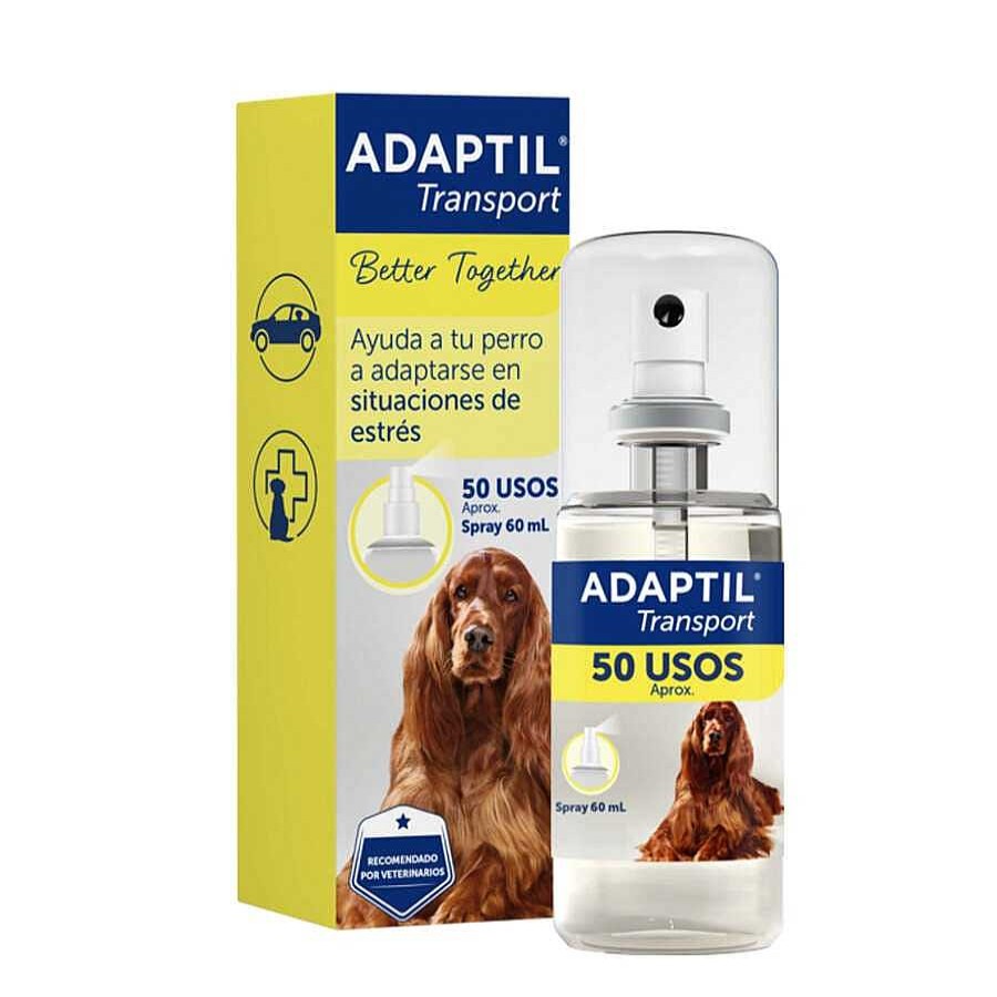 Perros Adaptil Accesorios Coche Y Viajes | Adaptil Transport Spray Tranquilizante Viajes Para Perros