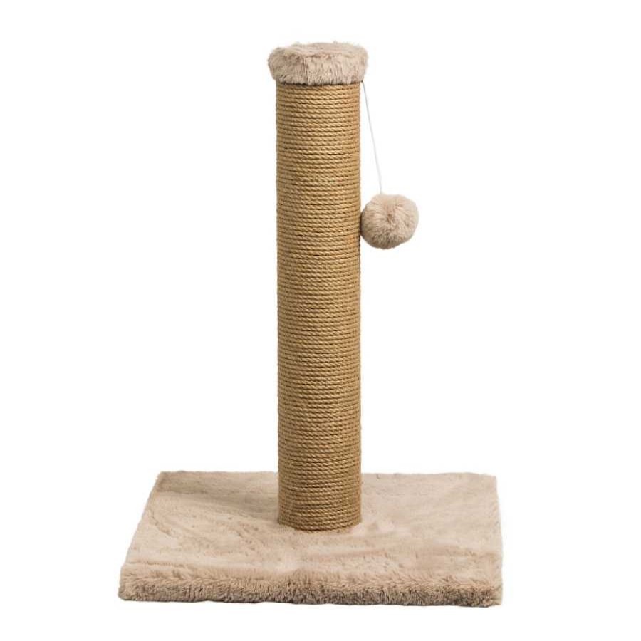 Gatos Catshion Rascadores | Catshion Nuba Poste Rascador Beige Para Gatos