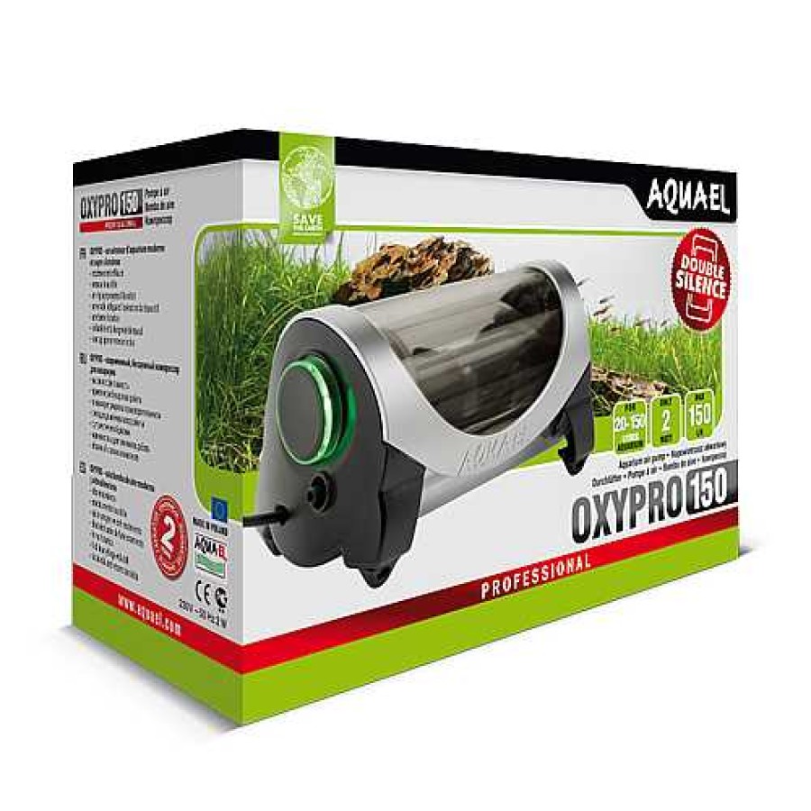 Otros Animales Aquael Bombas | Aquael Oxypro Bomba De Aire Silenciosa Para Acuarios