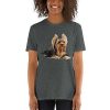 Otros Animales Mascochula Moda Y Complementos | Mascochula Camiseta Mujer Personalizada Con Tu Mascota Gris Oscuro