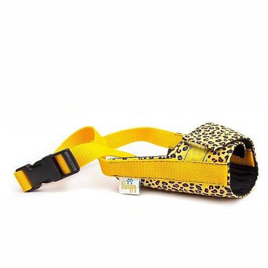 Perros Pamppy Bozales | Bozal Pamppy Con Velcro Leopardo Para Perros