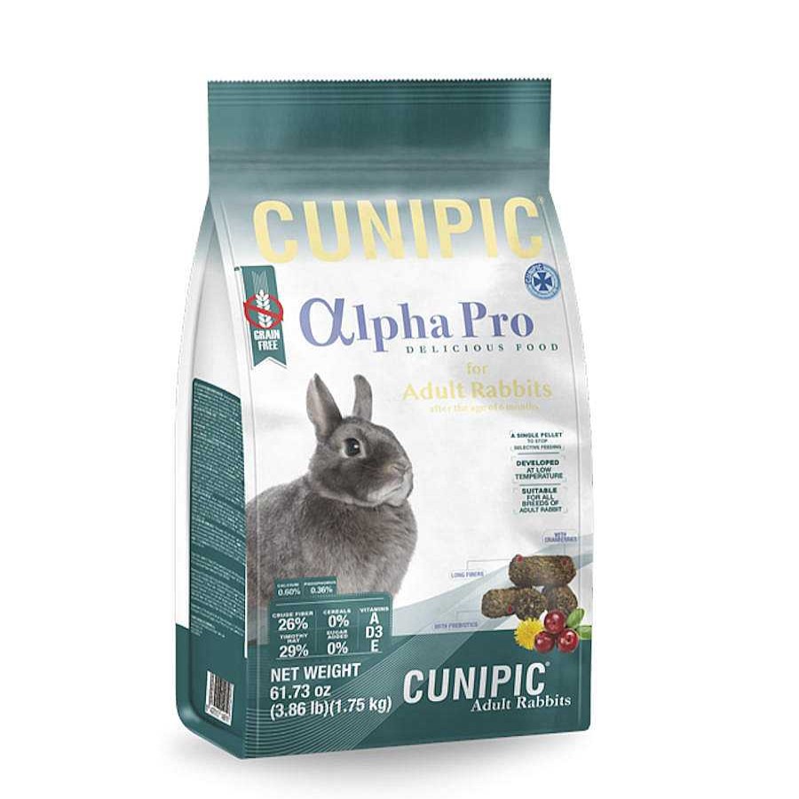 Otros Animales Cunipic Comida | Cunipic Adult Alpha Pro Grain Free Comida Para Conejos