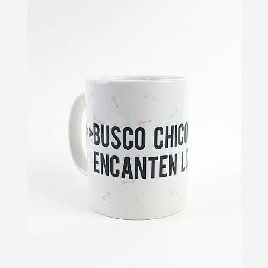 Otros Animales Thepetlover Menaje Hogar | Taza Busco Chico Al Que Le Encanten Los Perros Color Blanco