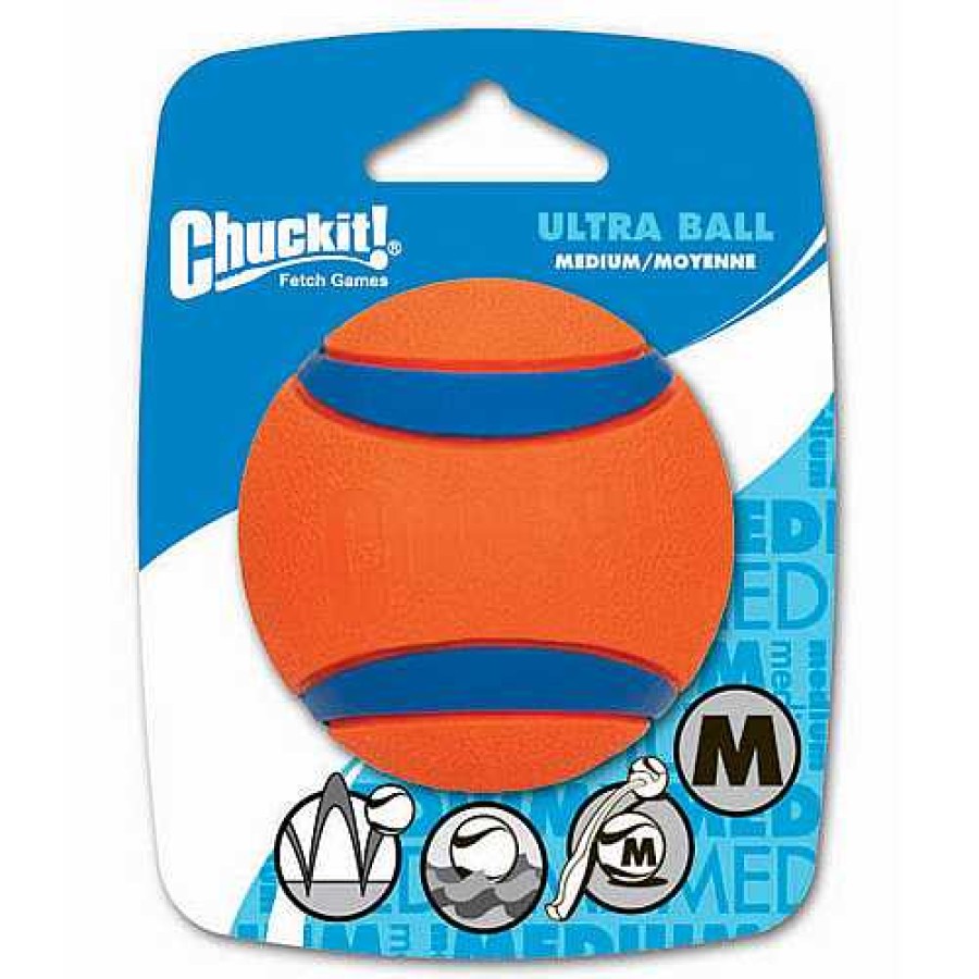 Perros Chuckit! Ocio Y Tiempo Libre | Chuckit! Ultra Pelota De Caucho Para Perros