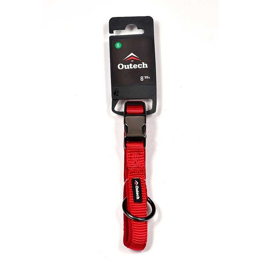 Perros Outech Collares Y Arneses | Outech Neo Collar Rojo Para Perros