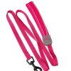 Perros TK-Pet Correas Para Perros | Tk-Pet Soft Correa Reflectante Rosa Para Perros