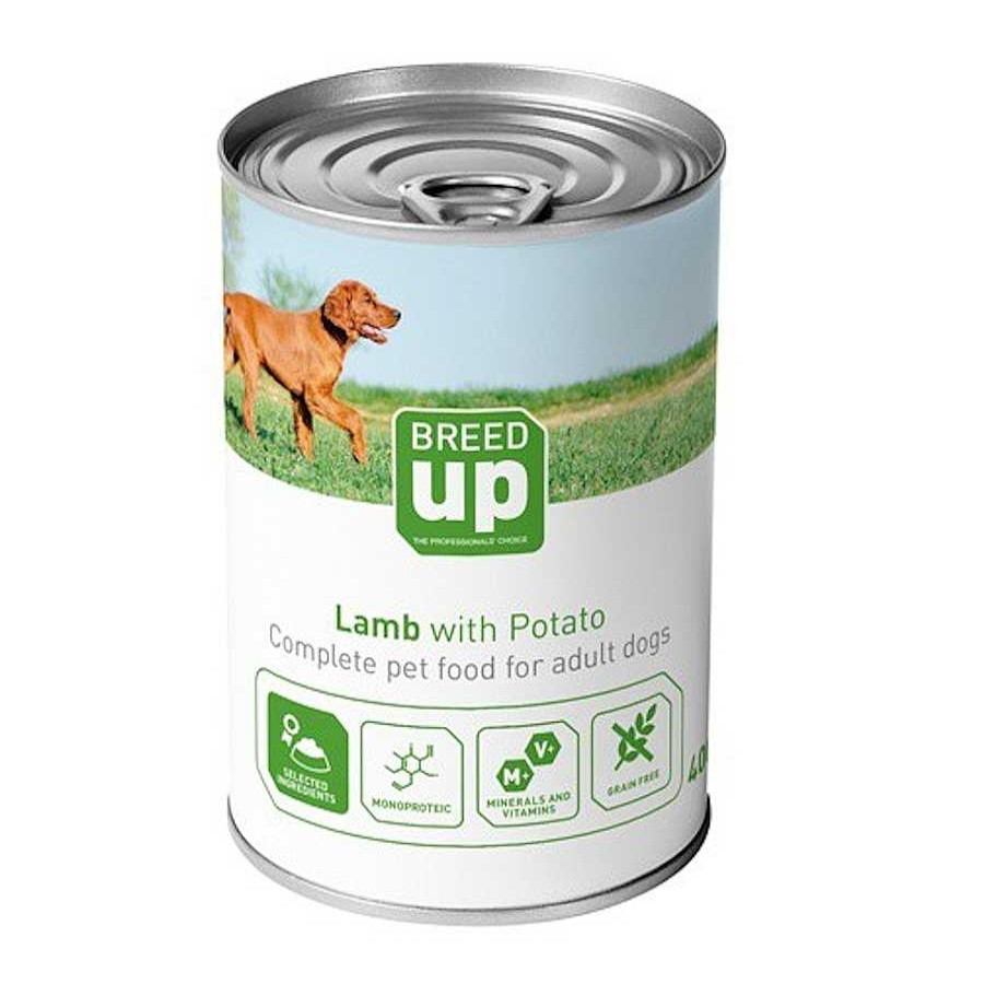 Perros Breed Up | Breed Up Adult Cordero Con Patatas Lata Para Perros