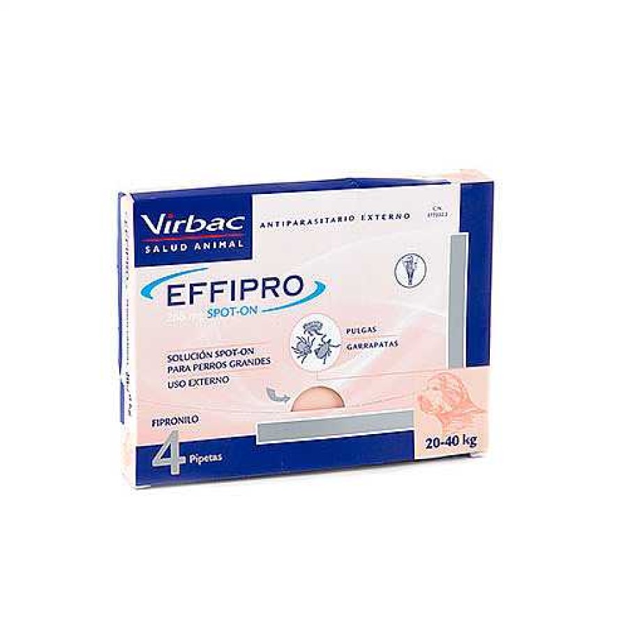 Perros Virbac Pipetas | Virbac Effipro Pipetas Antipar Sitos Perros 20-40 Kg