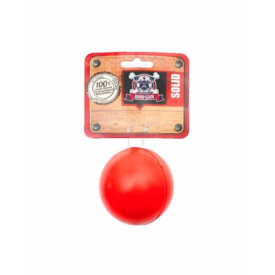 Perros Wow Gum Juguetes Para Perros | Wow Gum Solid Pelota De Caucho Para Perros