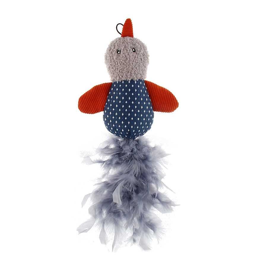 Gatos The Cat Band Peluches | The Cat Band P Jaro De Peluche Con Plumas