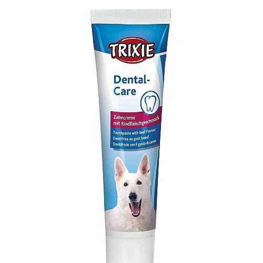 Perros Trixie Salud Dental | Pasta De Dientes Para Perros Trixie Sabor A Ternera